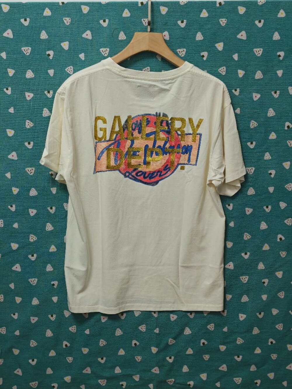 Cream Gallery Dept Doc Johnson Print T‑Shirt, Small - Picture 5 of 7